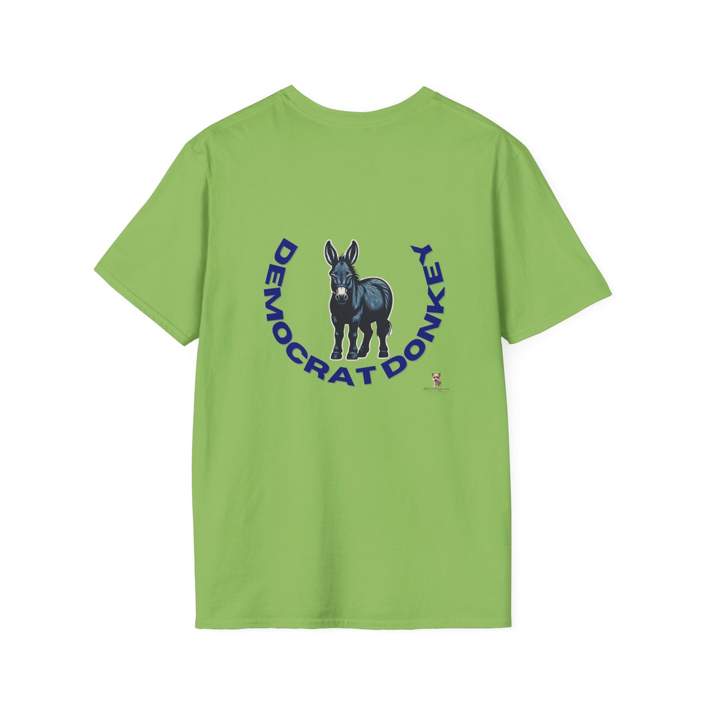 Democrat Donkey- MyGrandogger is Smarter than Your President Unisex T-Shirt - Perfect Gift for Family, Mother's Day, Grandpawrent's Day, Birthday, Casual Wear