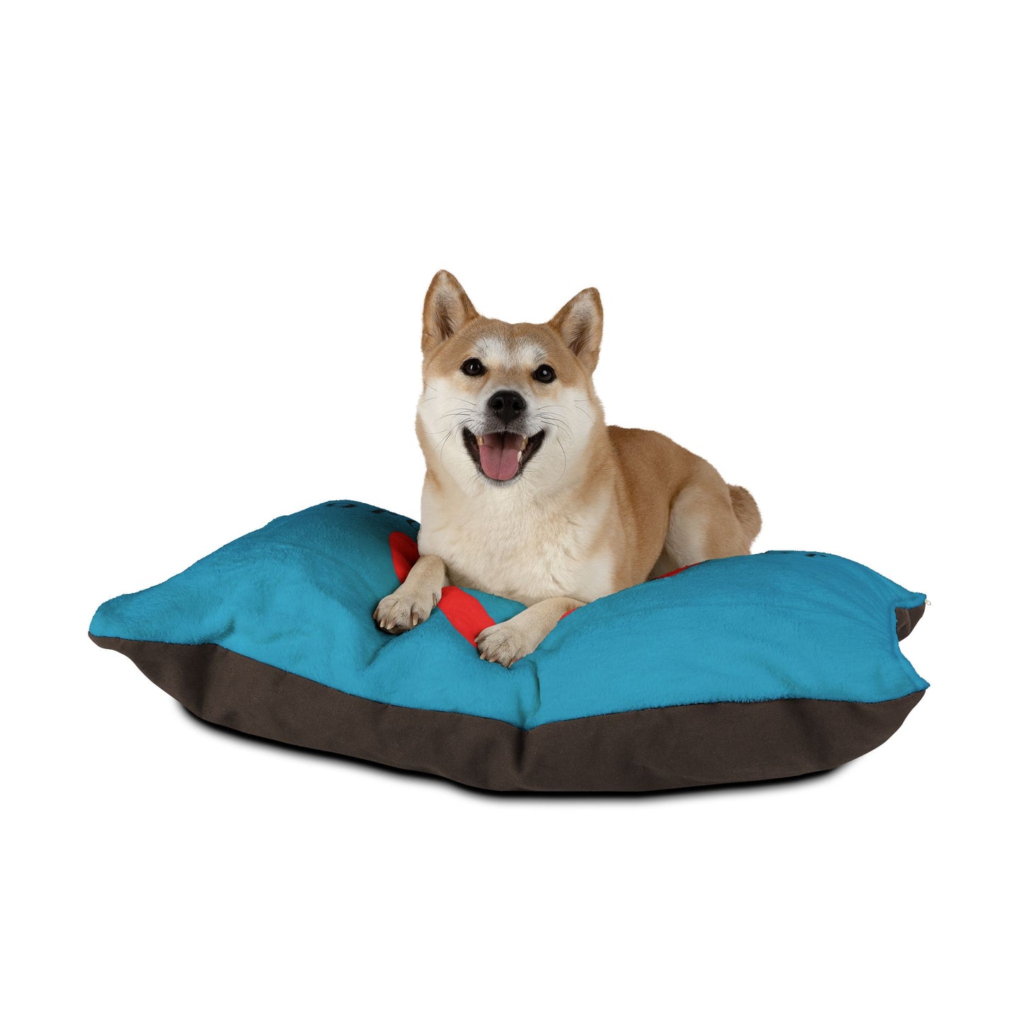 Cozy Pet Bed for Grandpuppies | Memaw's Granddogger Custom Turquoise Dog Bed, Soft Pet Cushion, Ideal for Gifts, Home Decor, Pet Lovers