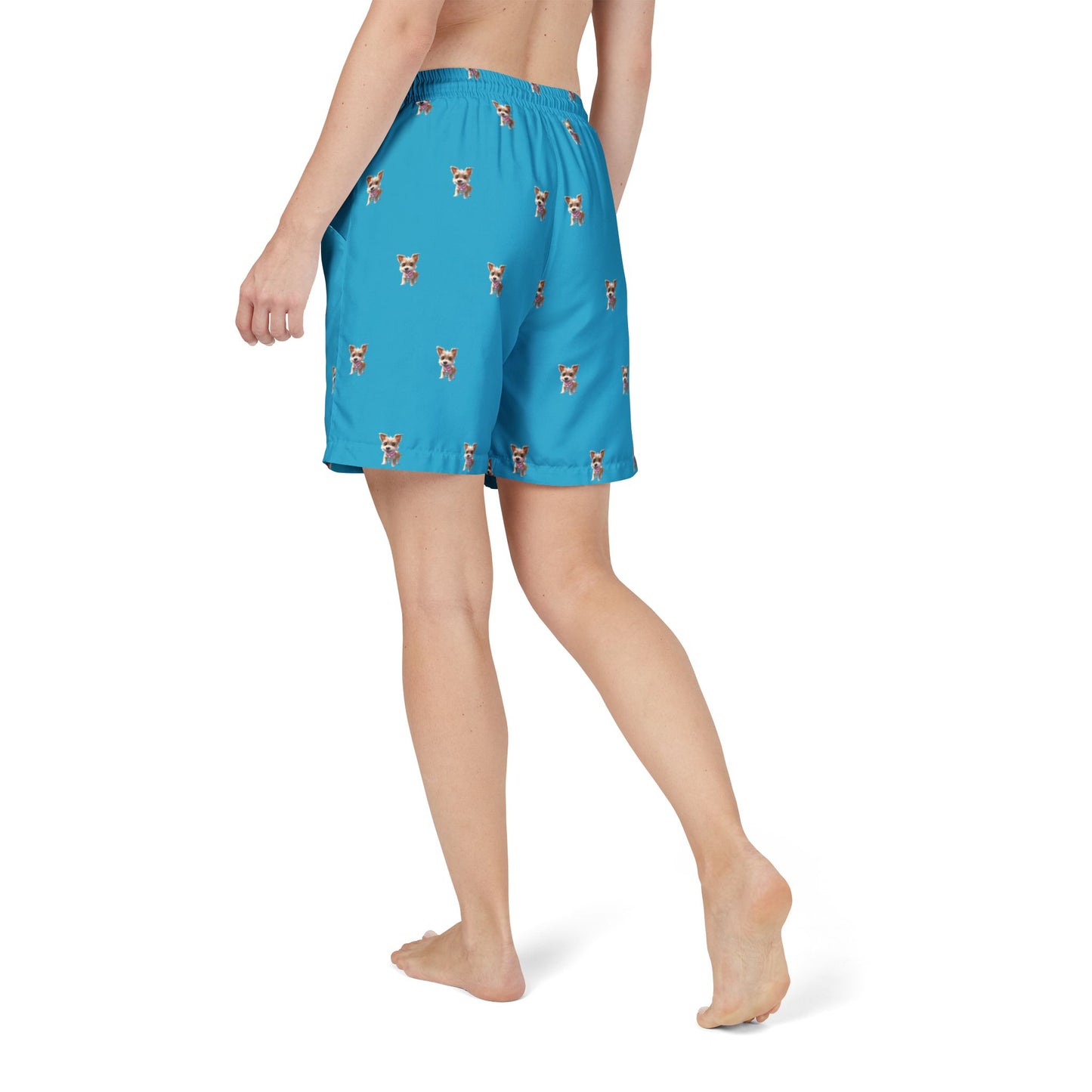 Unisex Beach Vibes Tater Tot Swim Shorts, Colorful Pool Party Shorts, Grandpawrents Swimwear, Summer Relaxation Swim Trunks, Fun Vacation Gear