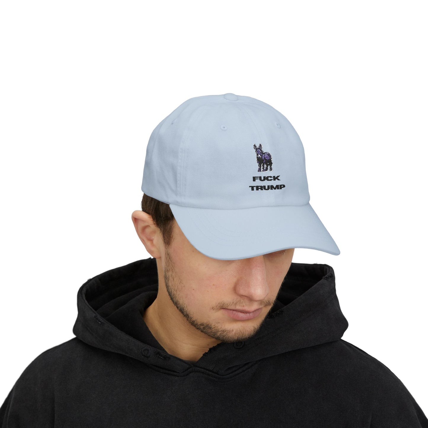 Democrat Donkey Fuck Trump Cap- Light Colors | Perfect Gift for Woke Grandpawrents, Casual Outings, Everyday Wear