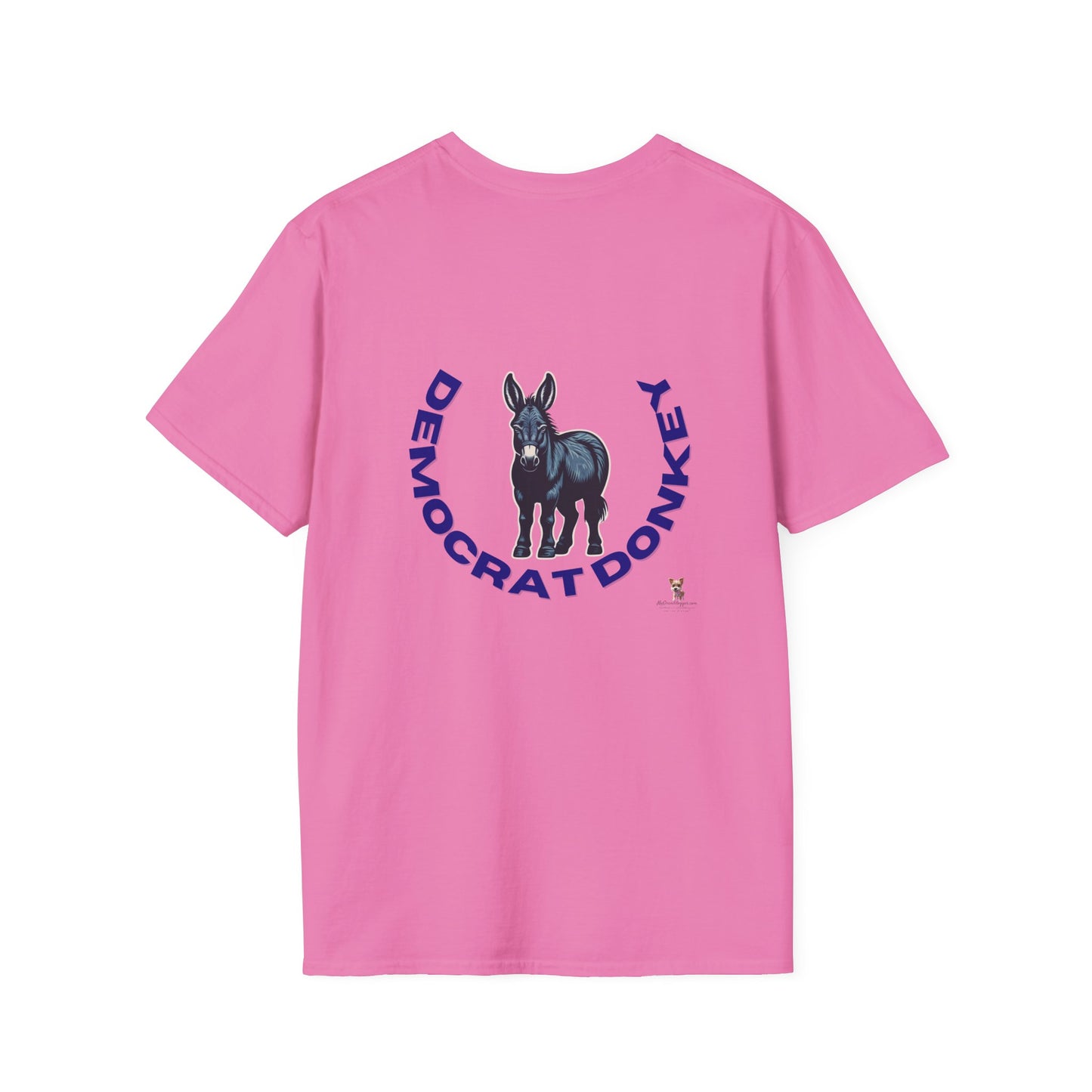 Democrat Donkey- MyGrandogger is Smarter than Your President Unisex T-Shirt - Perfect Gift for Family, Mother's Day, Grandpawrent's Day, Birthday, Casual Wear