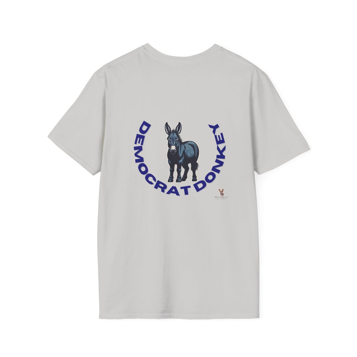 Democrat Donkey- MyGrandogger is Smarter than Your President Unisex T-Shirt - Perfect Gift for Family, Mother's Day, Grandpawrent's Day, Birthday, Casual Wear