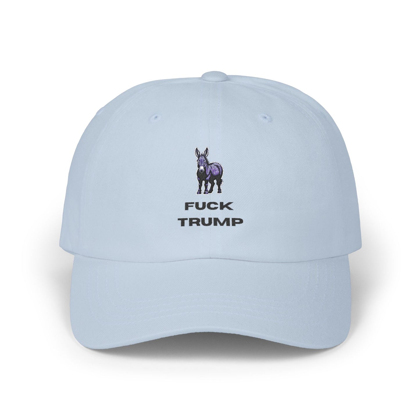 Democrat Donkey Fuck Trump Cap- Light Colors | Perfect Gift for Woke Grandpawrents, Casual Outings, Everyday Wear