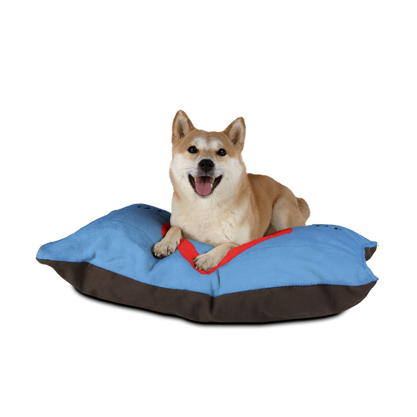 Cozy Pet Bed for Grandpuppies | PawPaw's Granddogger Custom Light Blue Dog Bed, Soft Pet Cushion, Ideal for Gifts, Home Decor, Pet Lovers
