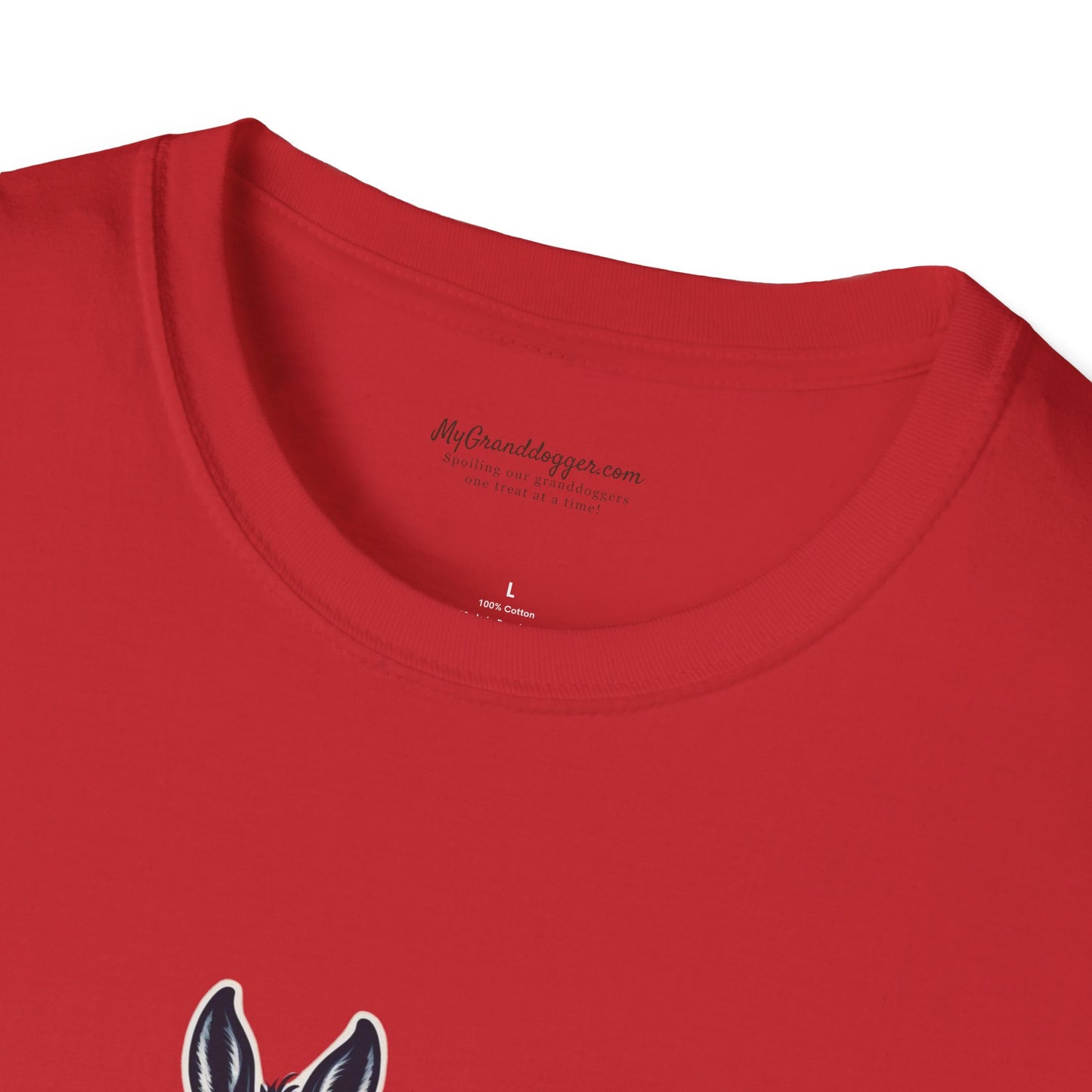Democrat Donkey I Bite Fascists Unisex T-Shirt - Perfect Gift for Woke Family, Mother's Day, Grandpawrent's Day, Birthday, Casual Wear, Matching Granddogger Shirt Available