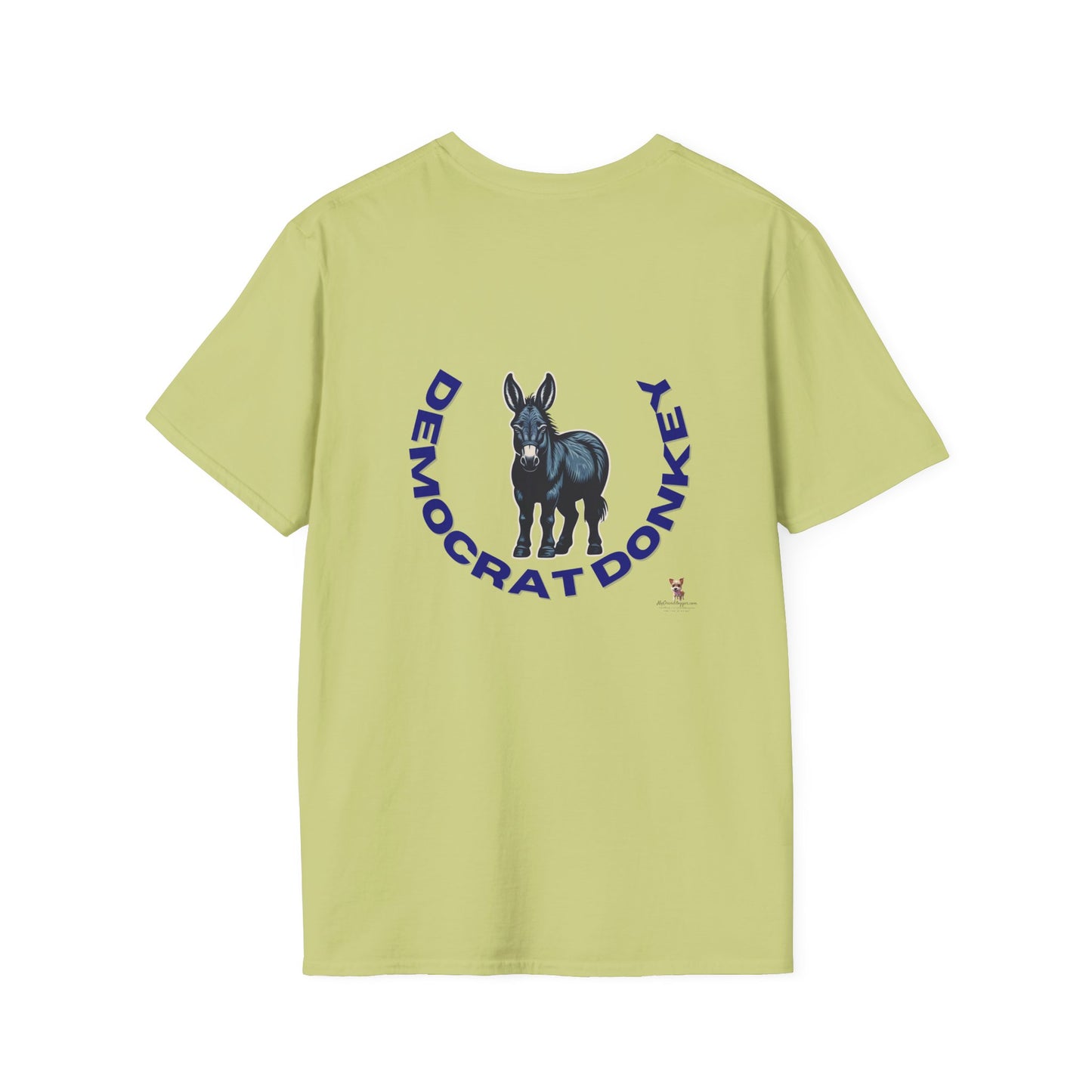 Democrat Donkey- MyGrandogger is Smarter than Your President Unisex T-Shirt - Perfect Gift for Family, Mother's Day, Grandpawrent's Day, Birthday, Casual Wear