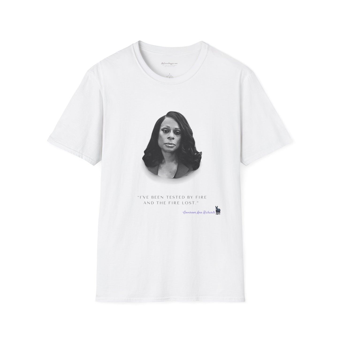 Nicole Collier with Ann Richards Quote Unisex T-Shirt - Perfect Gift for Family, Mother's Day, Grandpawrent's Day, Birthday, Casual Wear