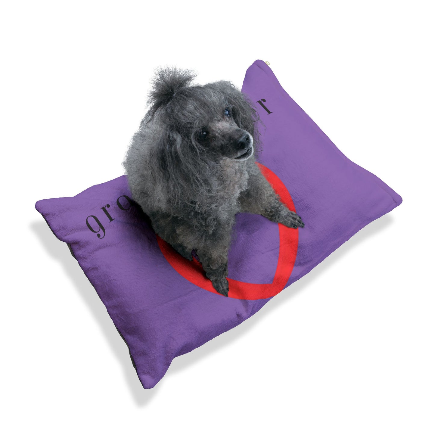 Cozy Pet Bed for Grandpuppies | Gigi's Granddogger Custom Pink Dog Bed, Soft Pet Cushion, Ideal for Gifts, Home Decor, Pet Lovers