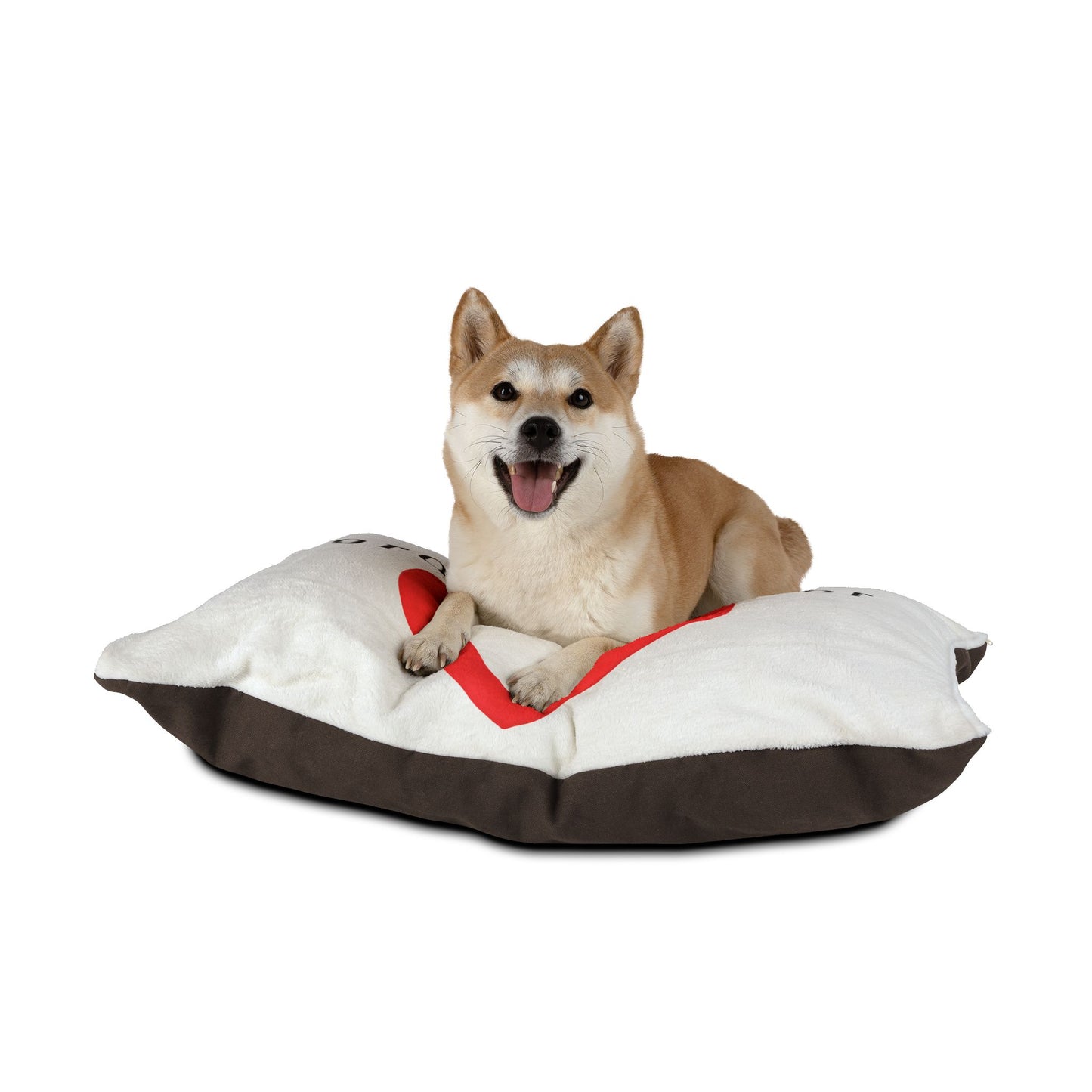 Cozy Pet Bed for Grandpuppies | Mimi's Granddogger Custom White Dog Bed, Soft Pet Cushion, Ideal for Gifts, Home Decor, Pet Lovers