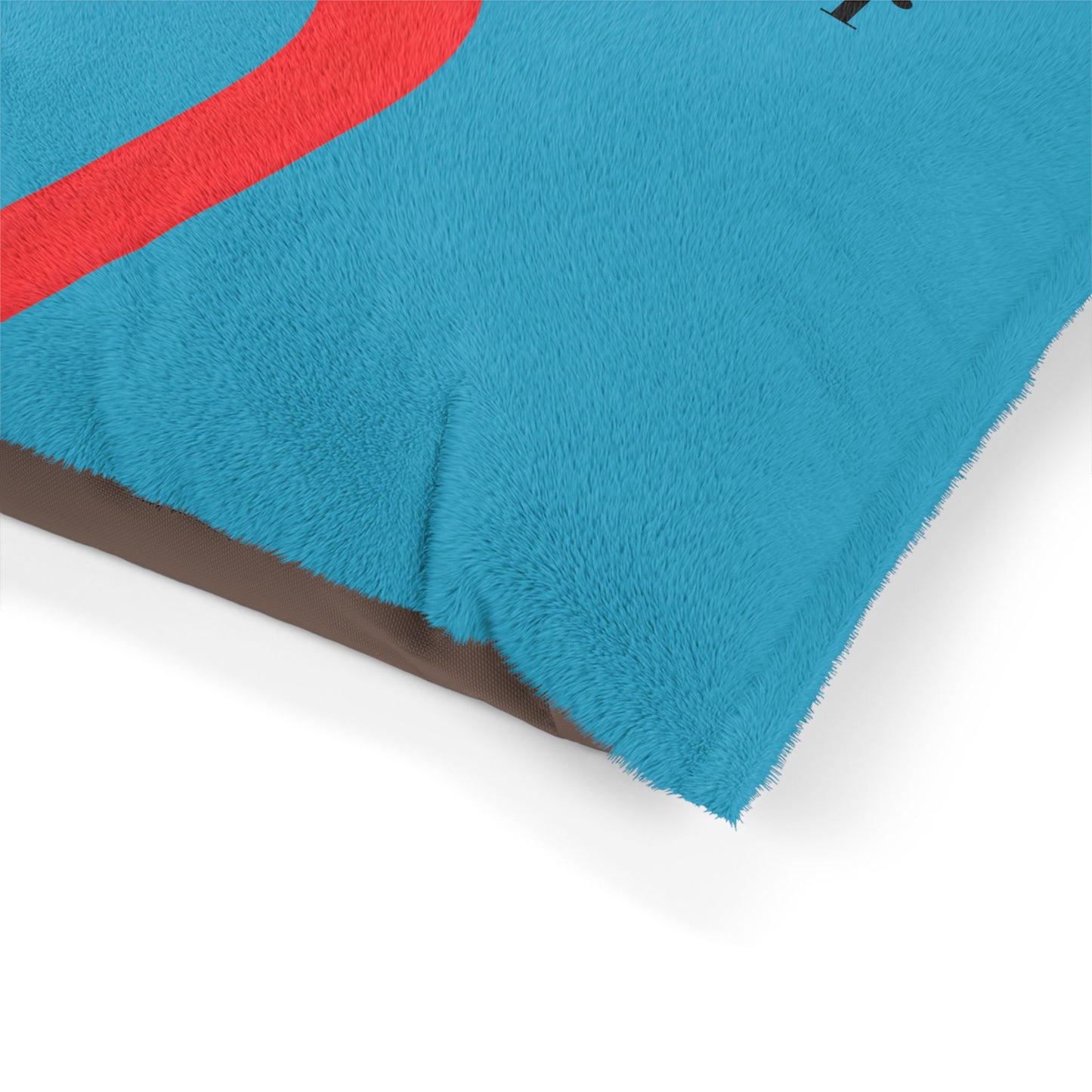 Cozy Pet Bed for Grandpuppies | Mimi's Granddogger Custom Turquoise Dog Bed, Soft Pet Cushion, Ideal for Gifts, Home Decor, Pet Lovers
