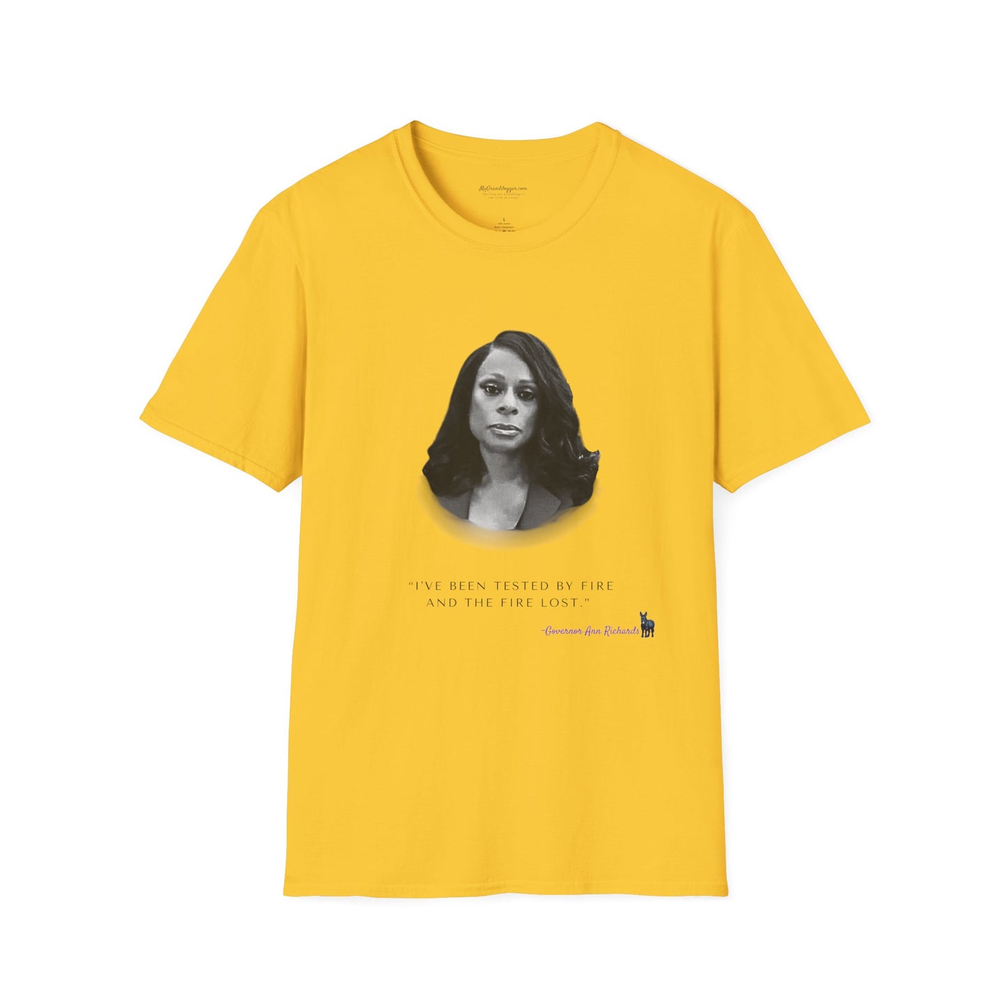 Nicole Collier with Ann Richards Quote Unisex T-Shirt - Perfect Gift for Family, Mother's Day, Grandpawrent's Day, Birthday, Casual Wear