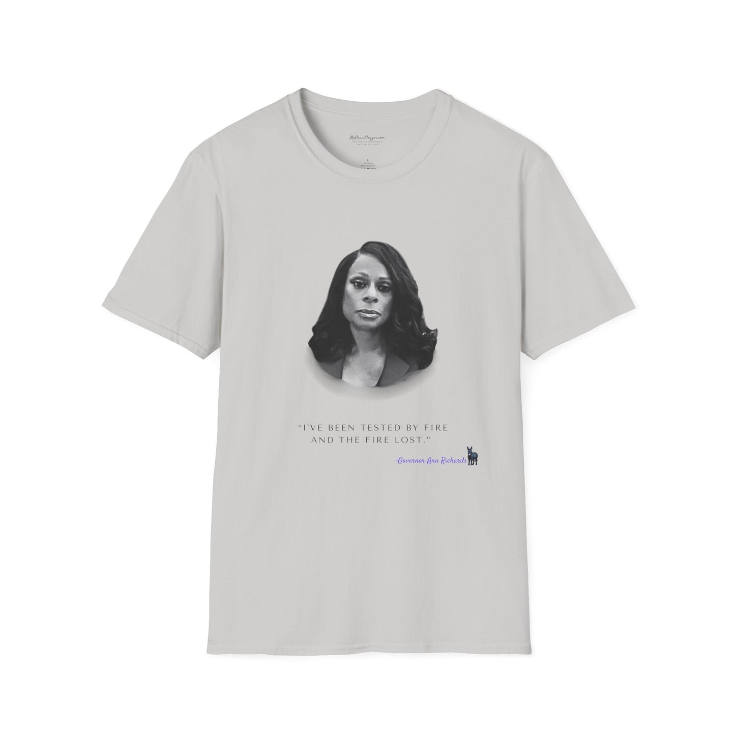 Nicole Collier with Ann Richards Quote Unisex T-Shirt - Perfect Gift for Family, Mother's Day, Grandpawrent's Day, Birthday, Casual Wear