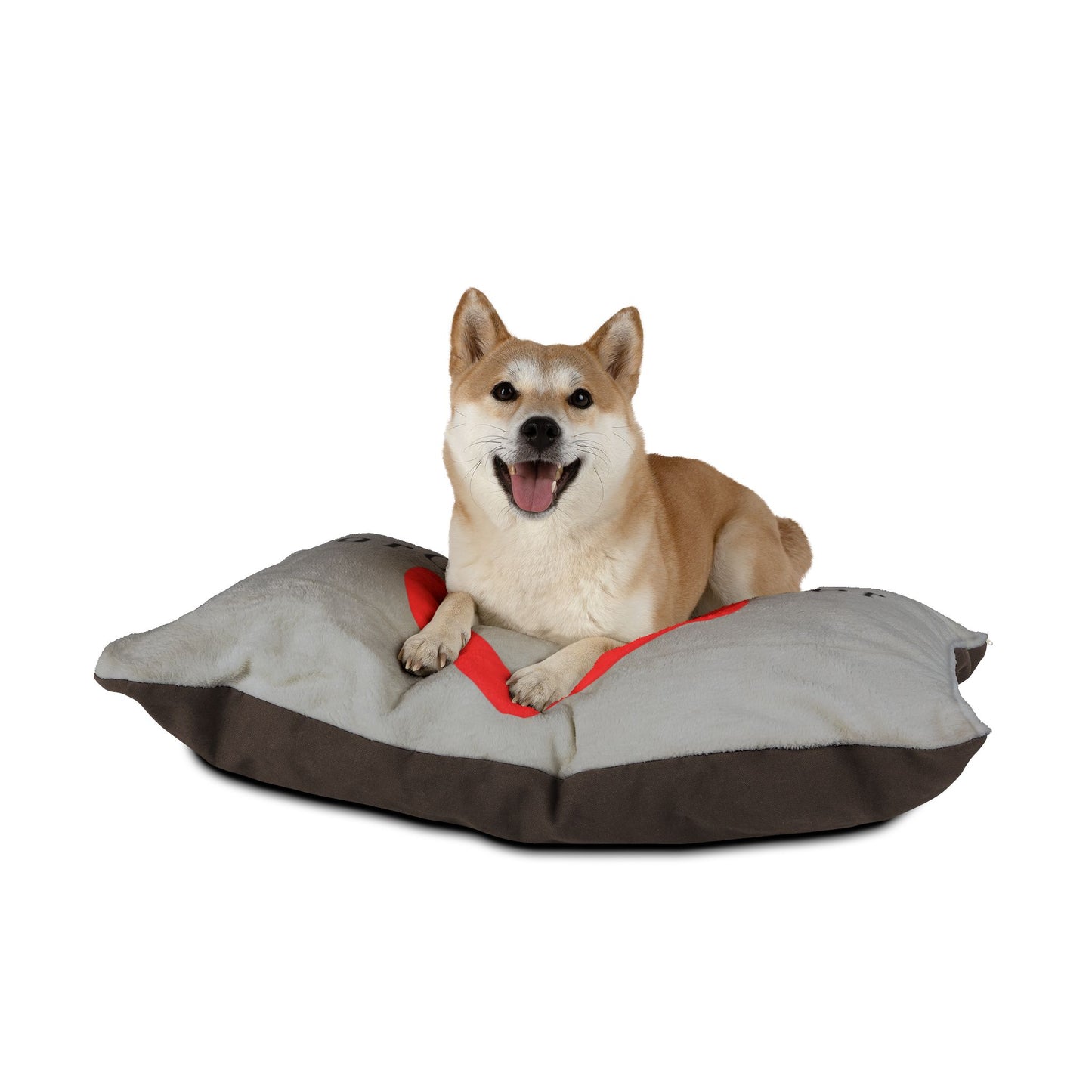 Cozy Pet Bed for Grandpuppies | PawPaw's Granddogger Custom Light Gray Dog Bed, Soft Pet Cushion, Ideal for Gifts, Home Decor, Pet Lovers