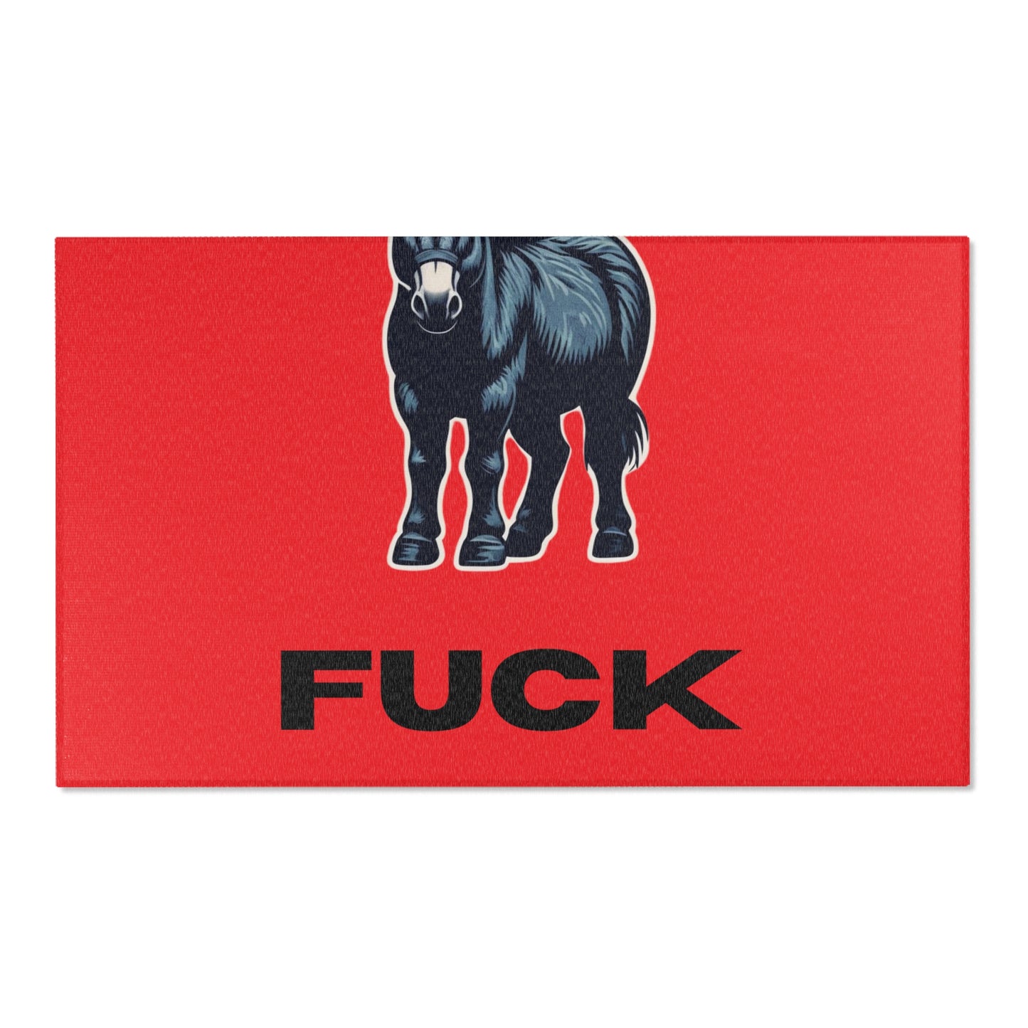 Democrat Donkey Fuck Fascists Area Rugs for Cozy Spaces, Living Room Decor, Home Accent Rugs, Stylish Floor Mats, Gifts for Housewarming