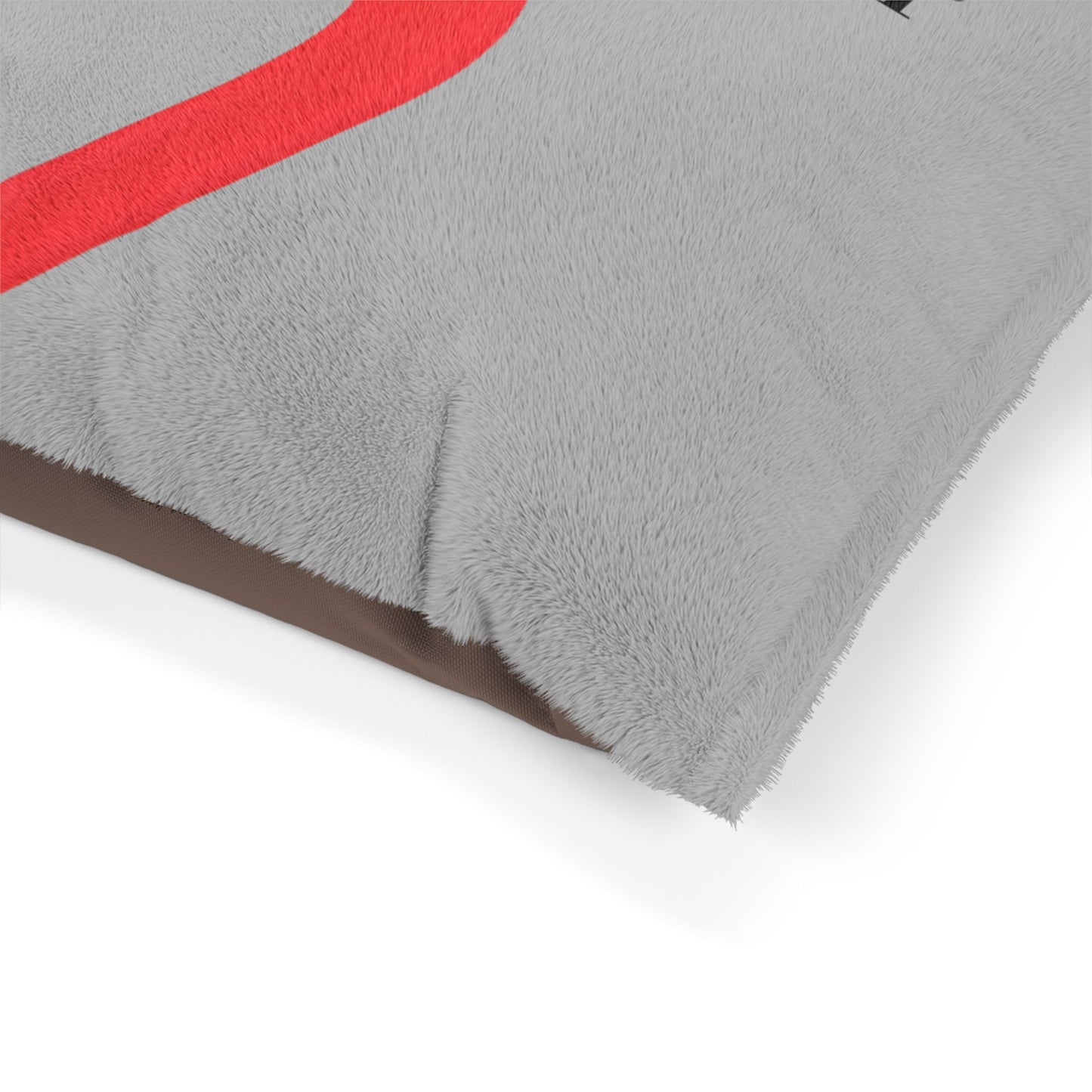 Cozy Pet Bed for Grandpuppies | PawPaw's Granddogger Custom Light Gray Dog Bed, Soft Pet Cushion, Ideal for Gifts, Home Decor, Pet Lovers