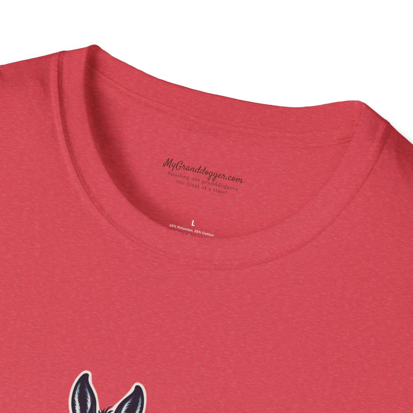 Democrat Donkey I Bite Fascists Unisex T-Shirt - Perfect Gift for Woke Family, Mother's Day, Grandpawrent's Day, Birthday, Casual Wear, Matching Granddogger Shirt Available