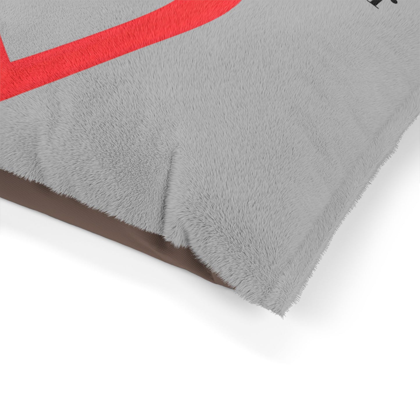 Cozy Pet Bed for Grandpuppies | PawPaw's Granddogger Custom Light Gray Dog Bed, Soft Pet Cushion, Ideal for Gifts, Home Decor, Pet Lovers