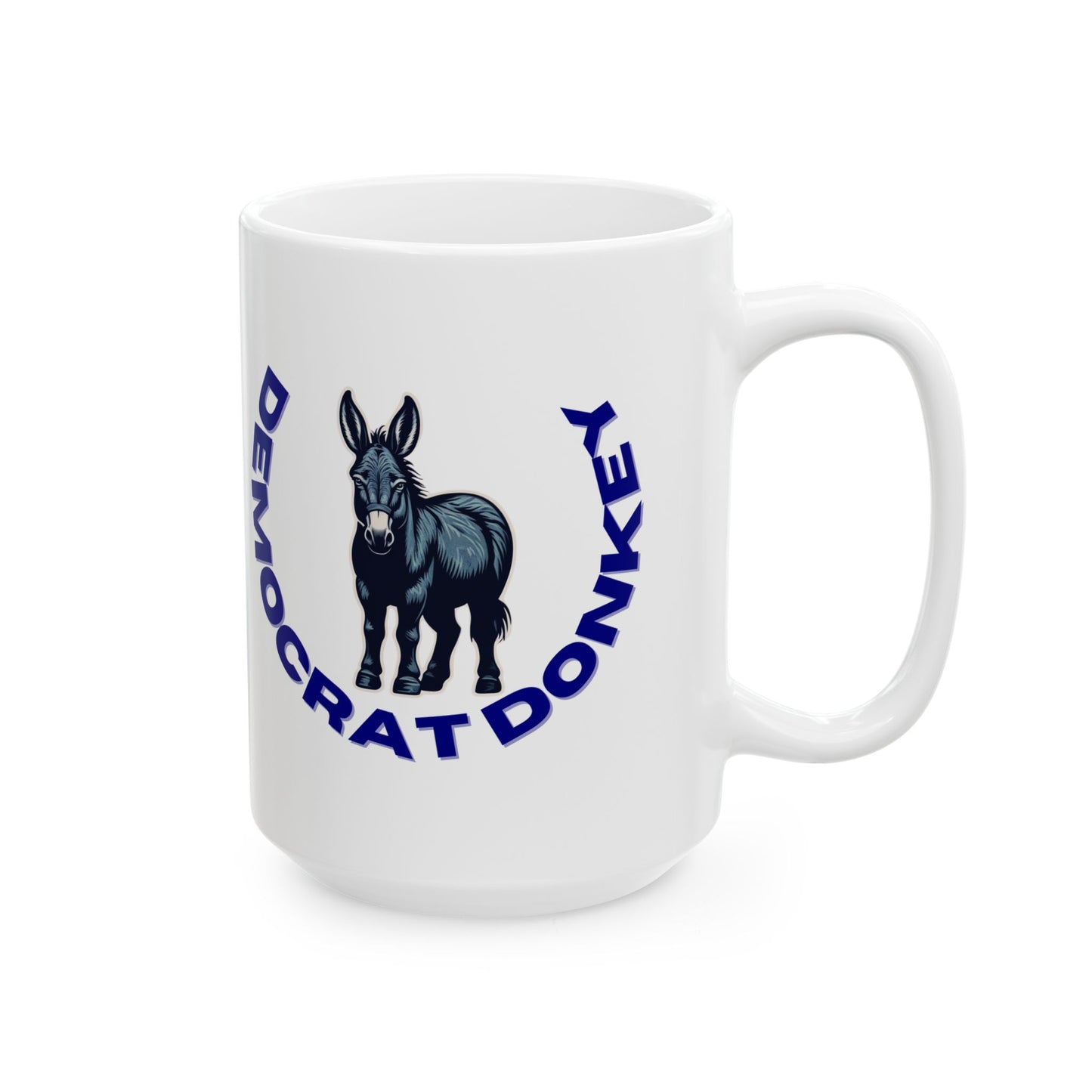Democrat Donkey Cruz to Cancun Ceramic Mug, 11oz & 15oz Sizes, Great for Birthdays, Coffee Lover's Present, Humorous Home Decor