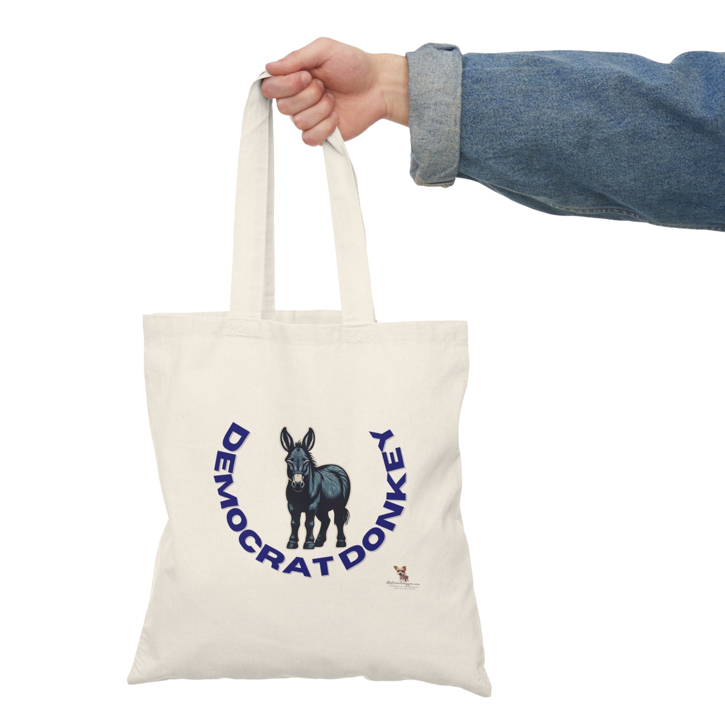 Democrat Donkey feat. Chip Roy's Head on Vladimir Putin's Body feat. Socrates- Pretend- Tote Bag, Perfect Gift for Woke Grandpawrents, Eco-Friendly Shopping Bag
