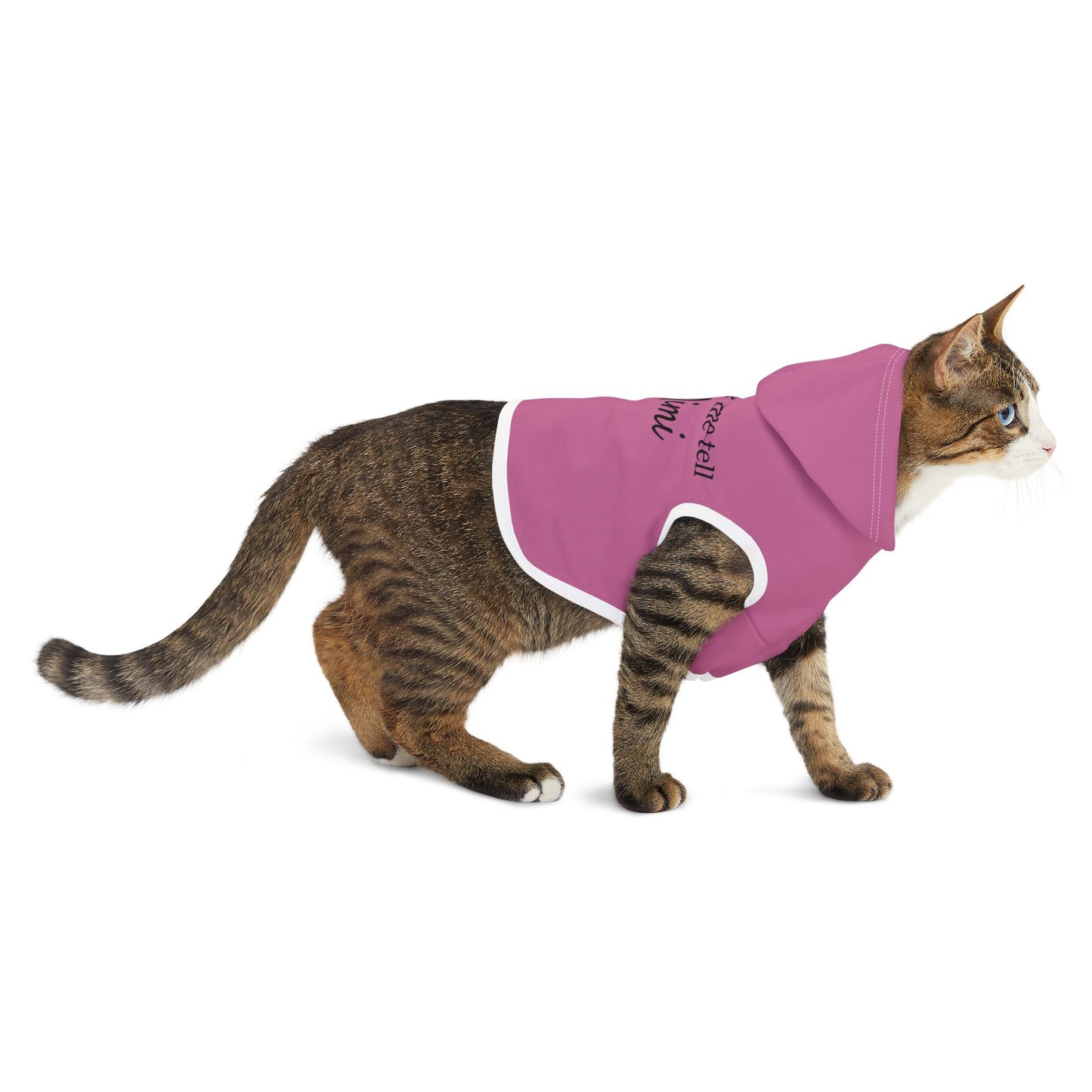 Don't Make me Tell My Mimi Hoodie, Cozy Dog Apparel, Winter Pet Gear, Funny Pet Gift, Cute Animal Clothing