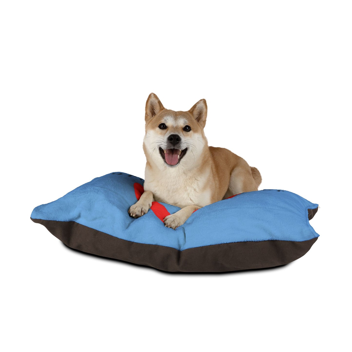 Cozy Pet Bed for Grandpuppies | Memaw's Granddogger Custom Light Blue Dog Bed, Soft Pet Cushion, Ideal for Gifts, Home Decor, Pet Lovers