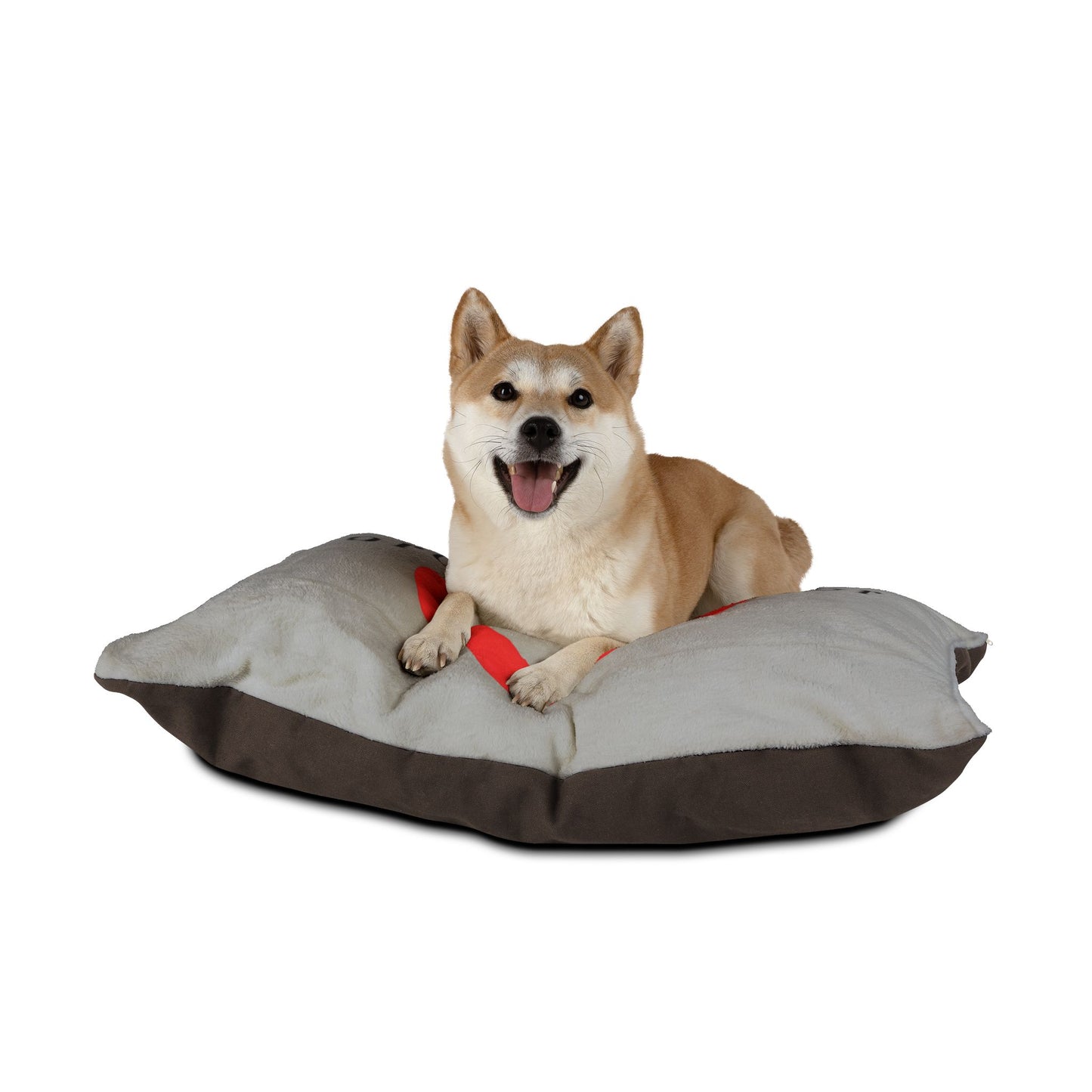 Cozy Pet Bed for Grandpuppies | Memaw's Granddogger Custom Light Gray Dog Bed, Soft Pet Cushion, Ideal for Gifts, Home Decor, Pet Lovers