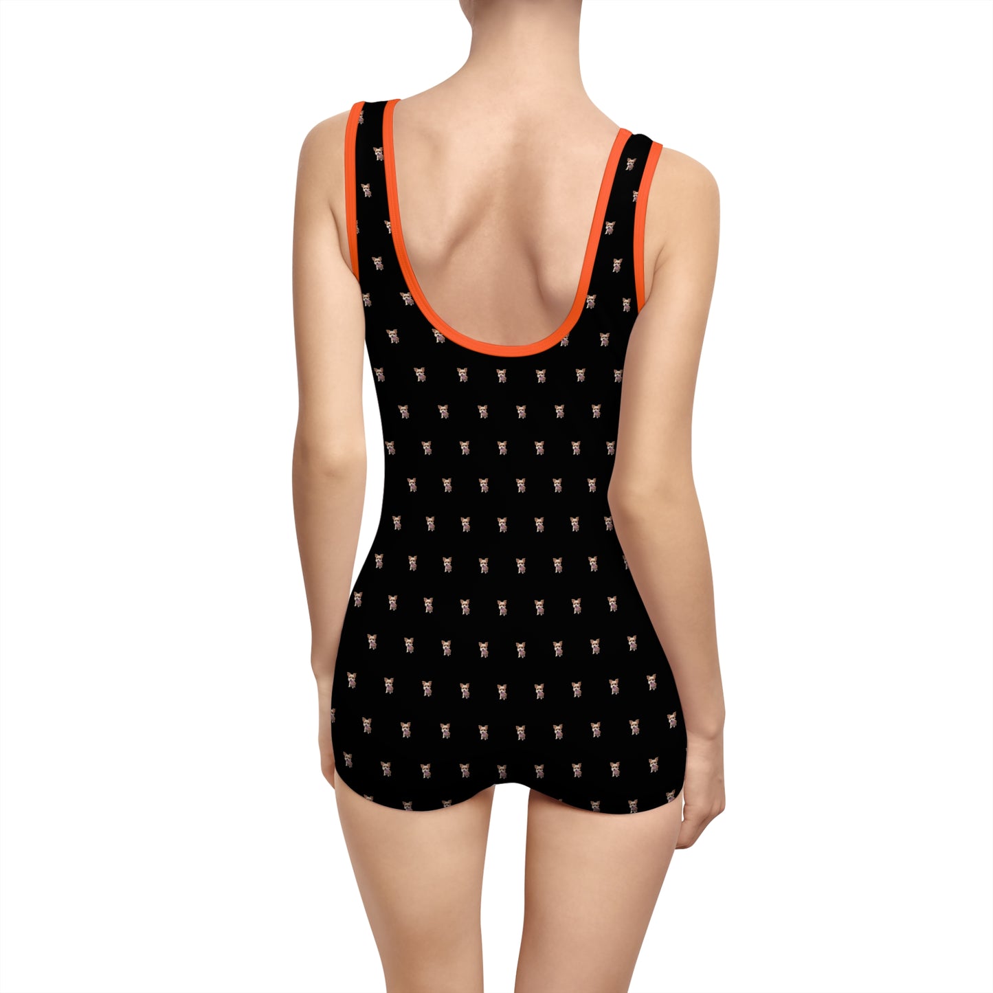 Women's Vintage Swimsuit, Retro Bathing Suit, Stylish Swimwear, Summer Pool Party Outfit, Beach Vacation Essential, Holiday Swimwear