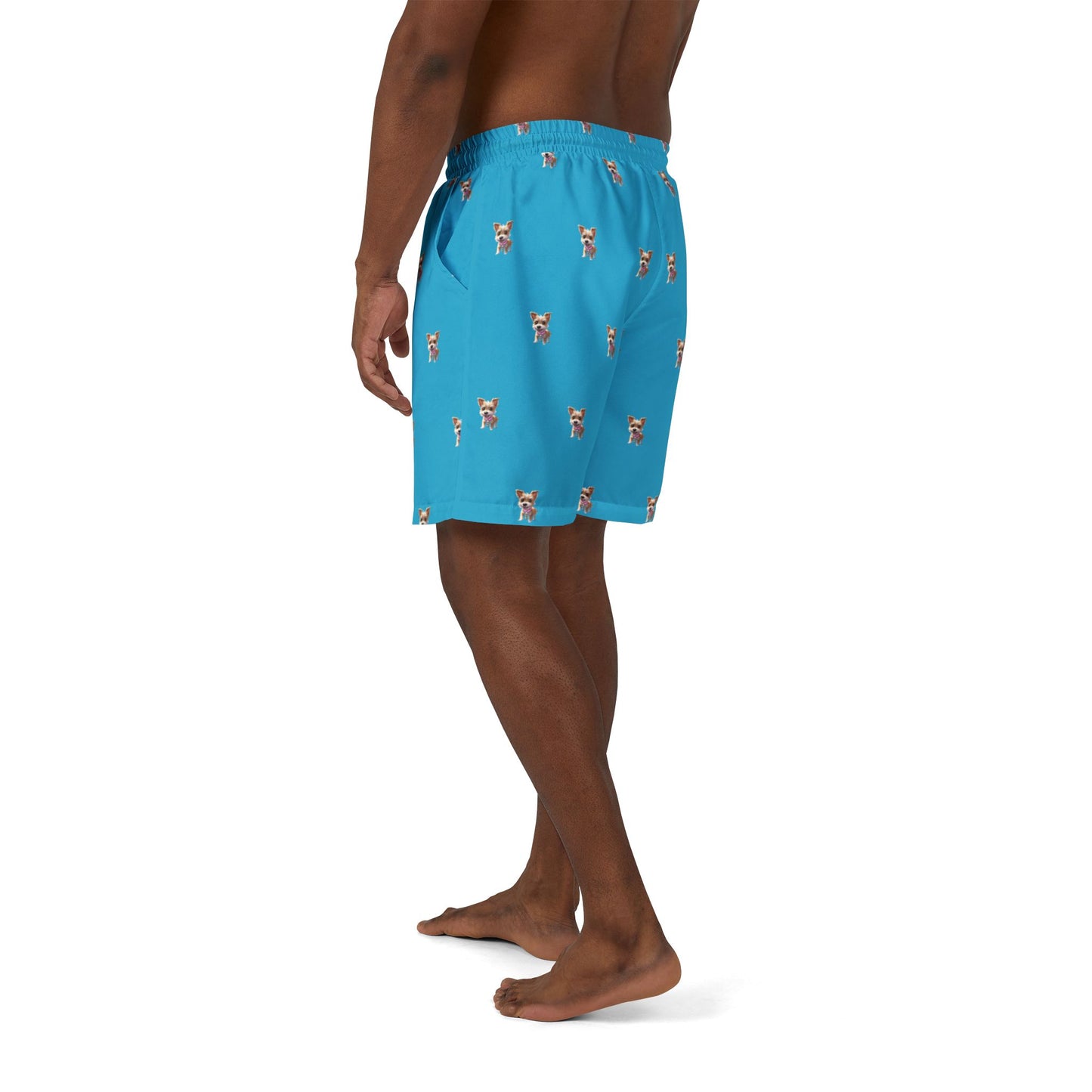 Unisex Beach Vibes Tater Tot Swim Shorts, Colorful Pool Party Shorts, Grandpawrents Swimwear, Summer Relaxation Swim Trunks, Fun Vacation Gear