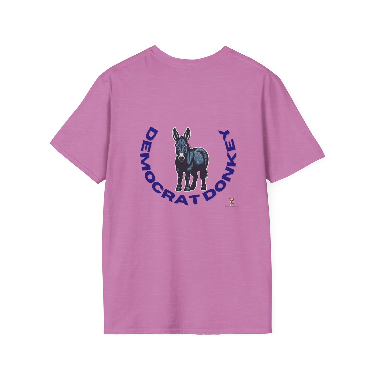 Democrat Donkey- MyGrandogger is Smarter than Your President Unisex T-Shirt - Perfect Gift for Family, Mother's Day, Grandpawrent's Day, Birthday, Casual Wear