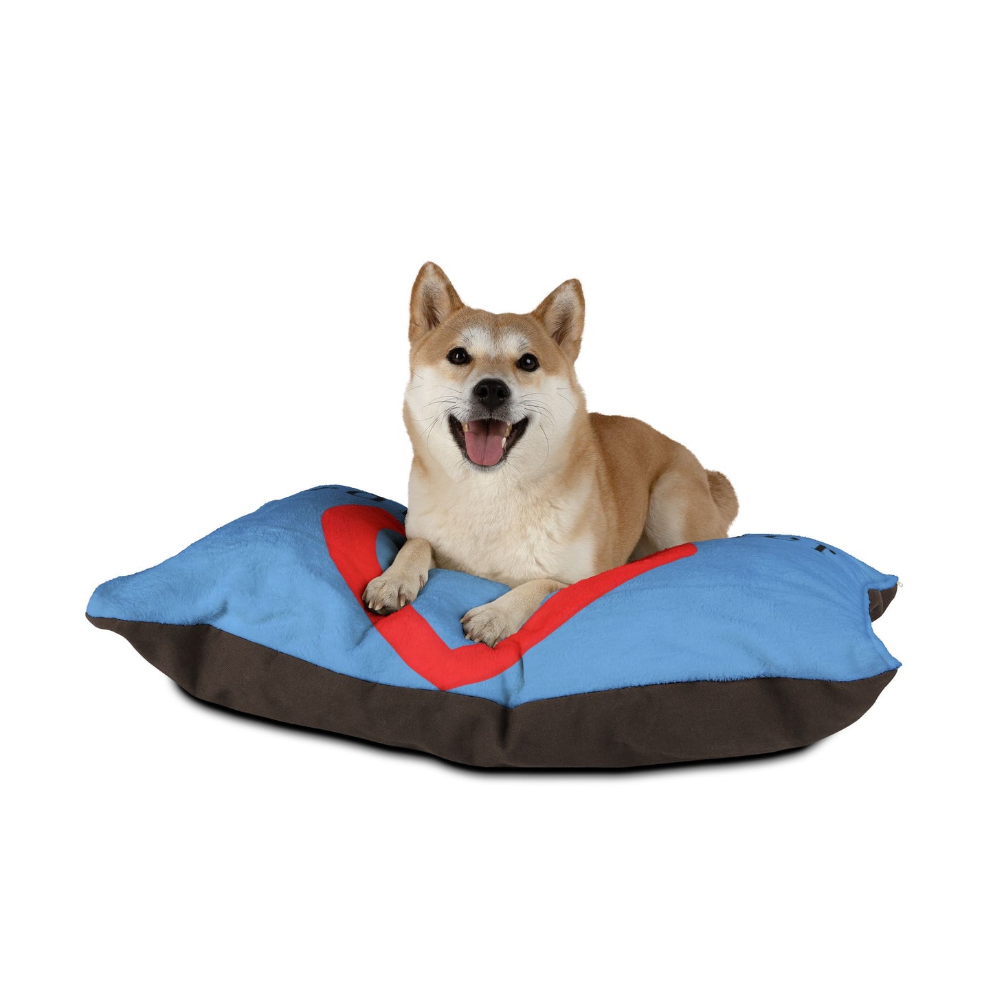 Cozy Pet Bed for Grandpuppies | Gigi's Granddogger Custom Light Blue Dog Bed, Soft Pet Cushion, Ideal for Gifts, Home Decor, Pet Lovers