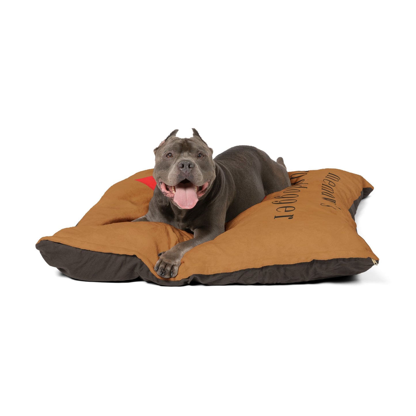 Cozy Pet Bed for Grandpuppies | Memaw's Granddogger Custom Light Brown Dog Bed, Soft Pet Cushion, Ideal for Gifts, Home Decor, Pet Lovers