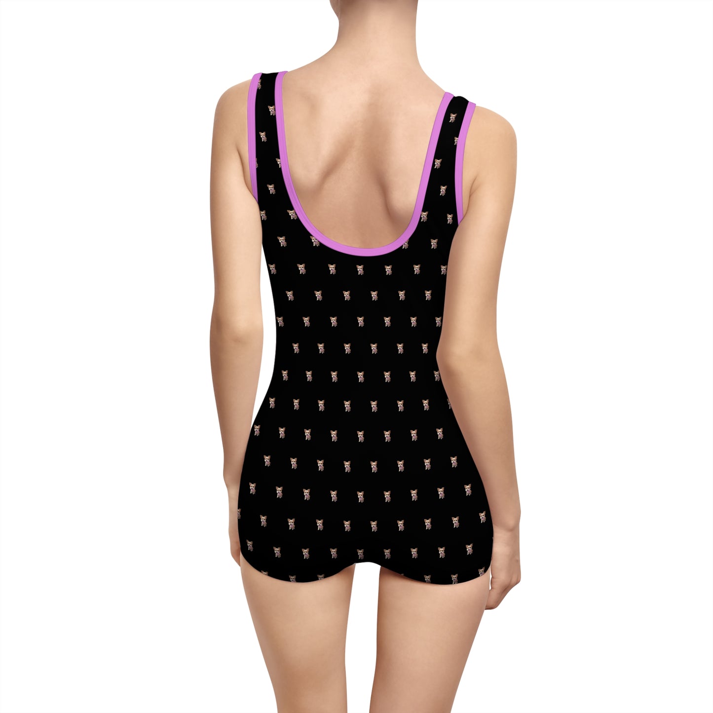 Women's Vintage Swimsuit, Retro Bathing Suit, Stylish Swimwear, Summer Pool Party Outfit, Beach Vacation Essential, Holiday Swimwear