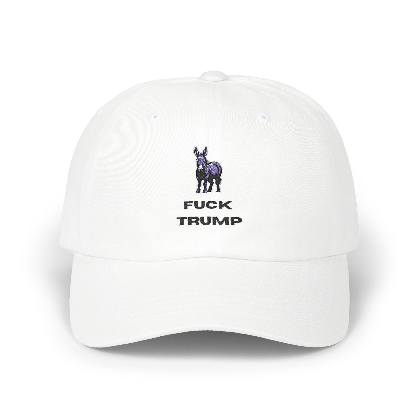Democrat Donkey Fuck Trump Cap- Light Colors | Perfect Gift for Woke Grandpawrents, Casual Outings, Everyday Wear