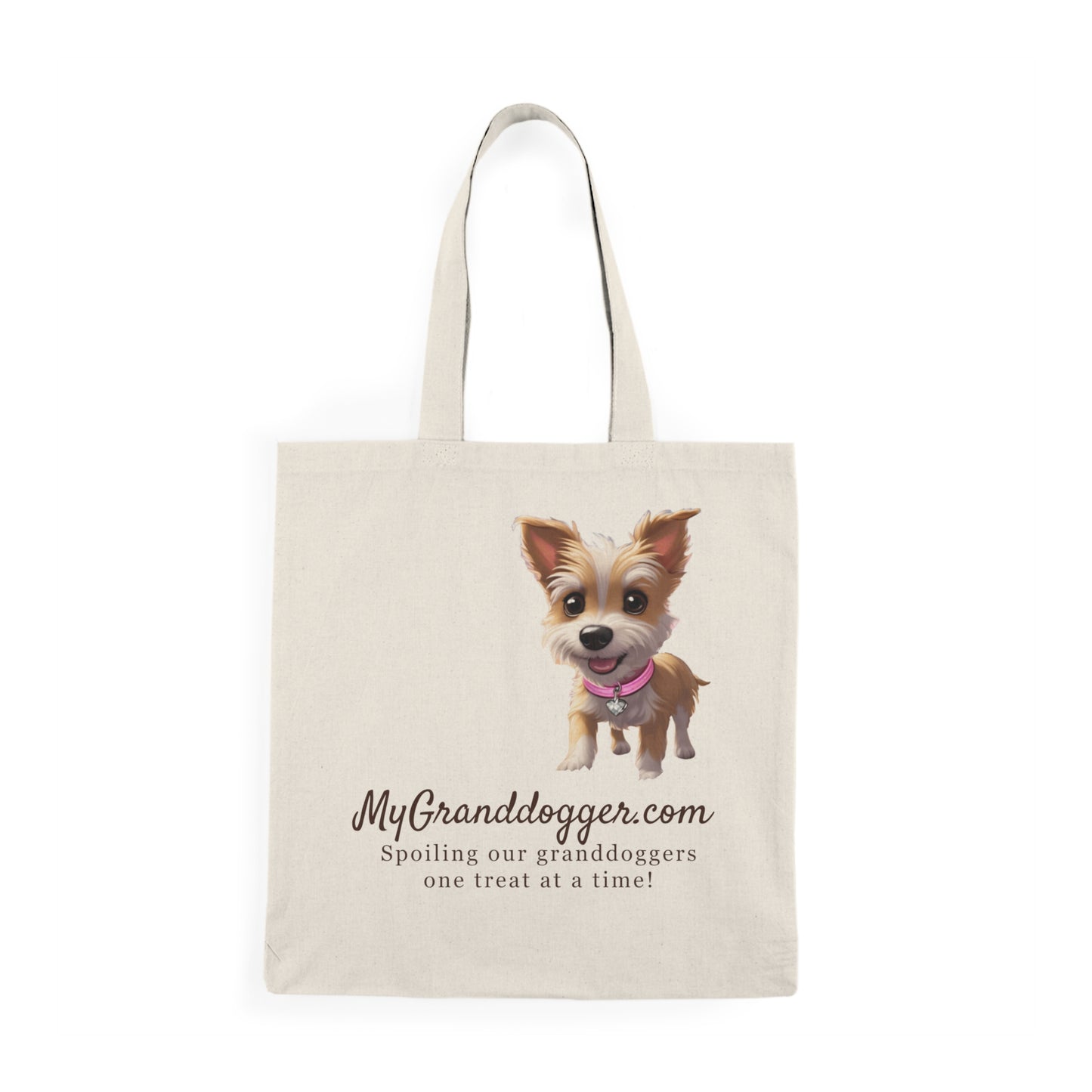 Pawpaw's Granddogger Love Tote Bag, Perfect Gift for Grandpawrents, Eco-Friendly Shopping Bag