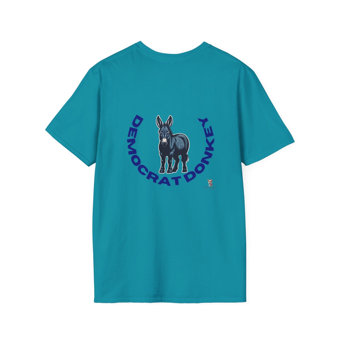 Democrat Donkey- MyGrandogger is Smarter than Your Governor Unisex T-Shirt - Perfect Gift for Family, Mother's Day, Grandpawrent's Day, Birthday, Casual Wear