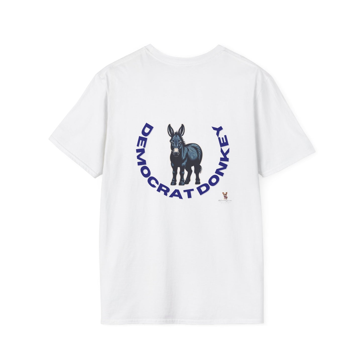 Democrat Donkey- MyGrandogger is Smarter than Your President Unisex T-Shirt - Perfect Gift for Family, Mother's Day, Grandpawrent's Day, Birthday, Casual Wear