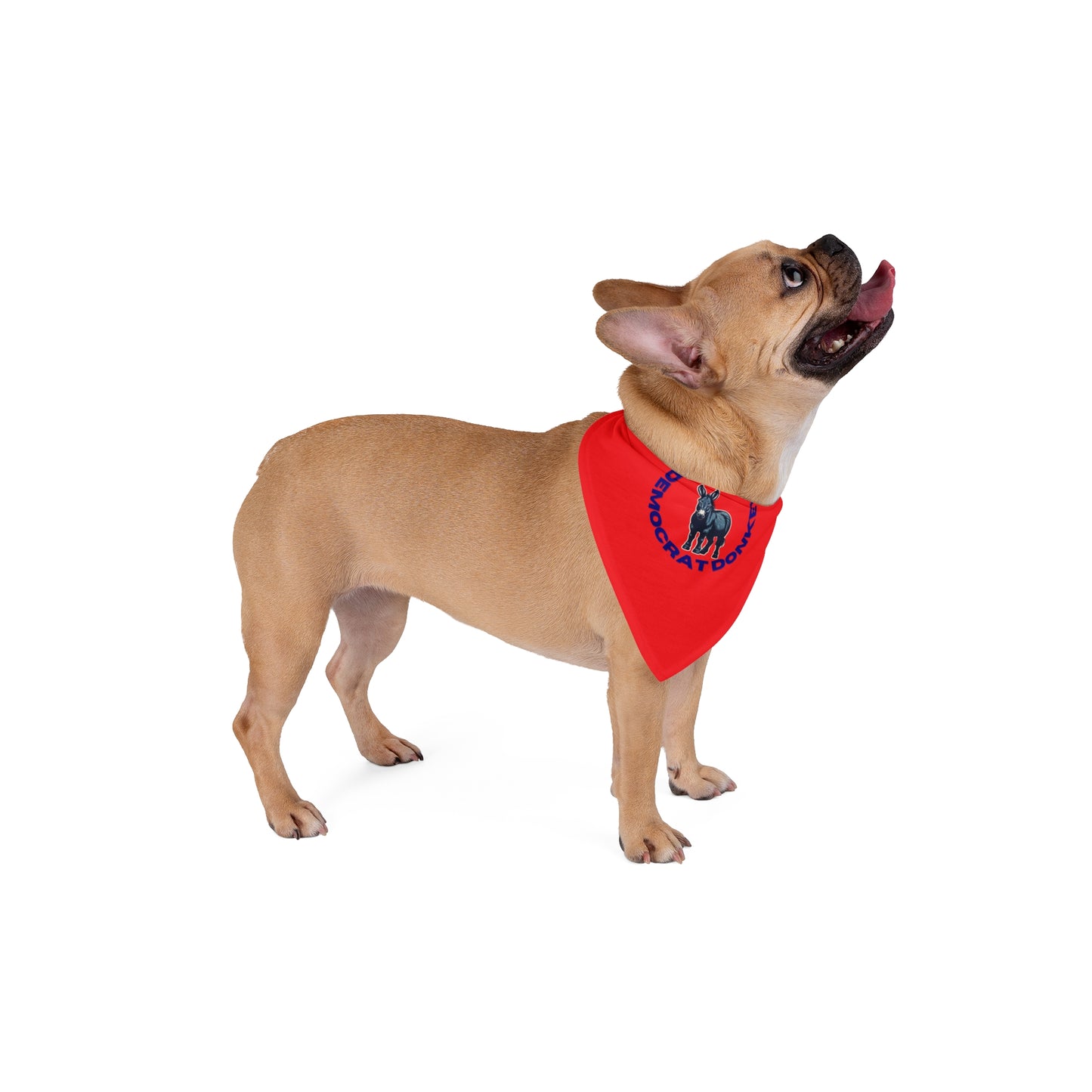 Democrat Donkey Pet Bandana for Dogs, Happy Pet Accessories for Political Events, Gifts for Dog Lovers, Cute Dog Outfit, Pet Costumes