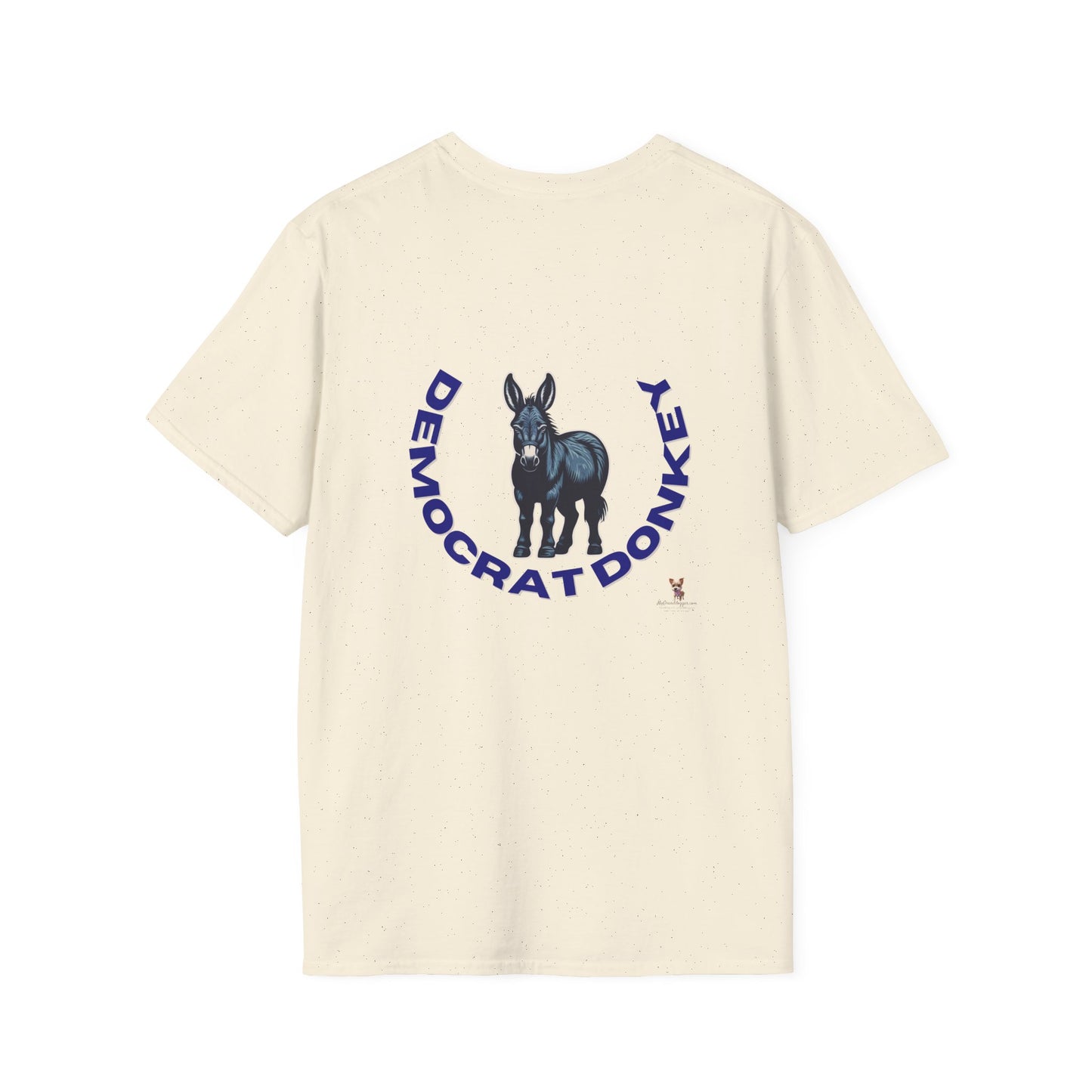 Democrat Donkey- MyGrandogger is Smarter than Your Governor Unisex T-Shirt - Perfect Gift for Family, Mother's Day, Grandpawrent's Day, Birthday, Casual Wear