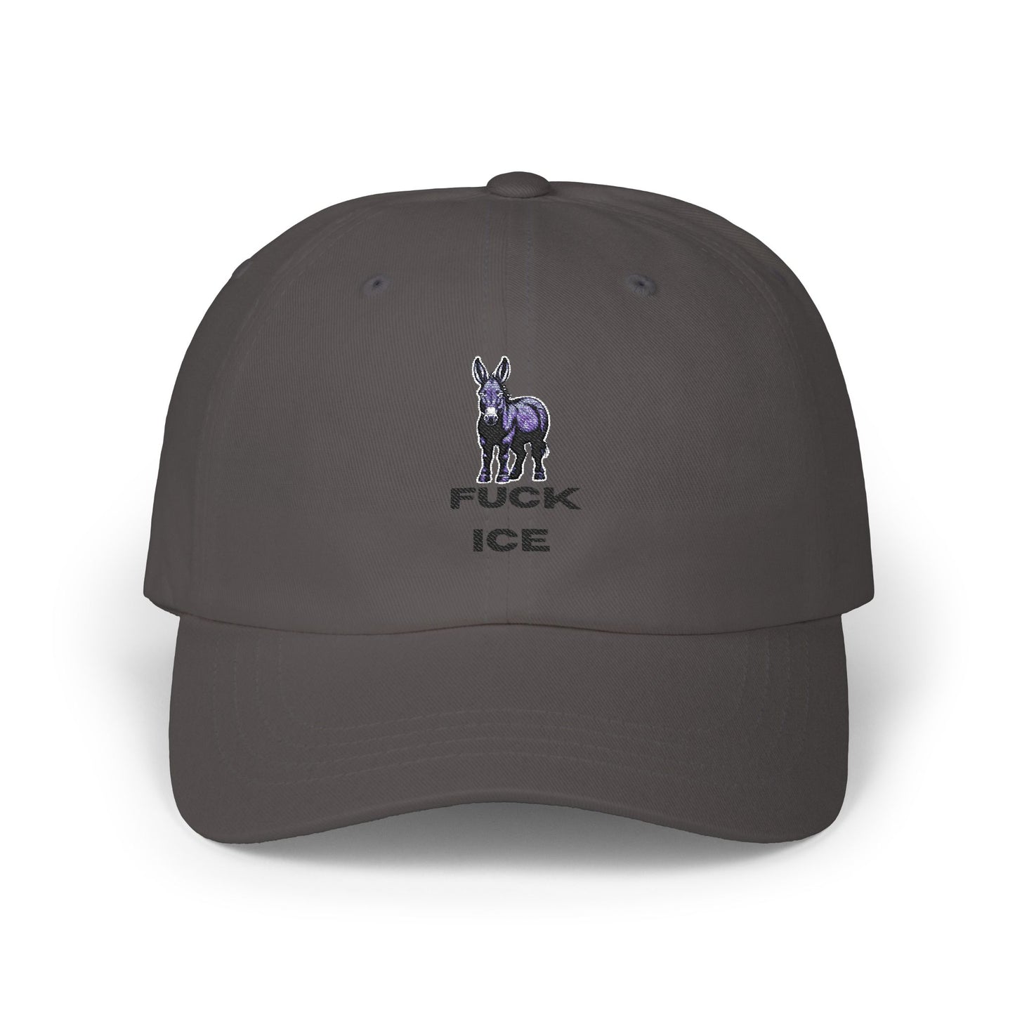 Democrat Donkey Fuck ICE Cap- Light Colors | Perfect Gift for Woke Grandpawrents, Casual Outings, Everyday Wear