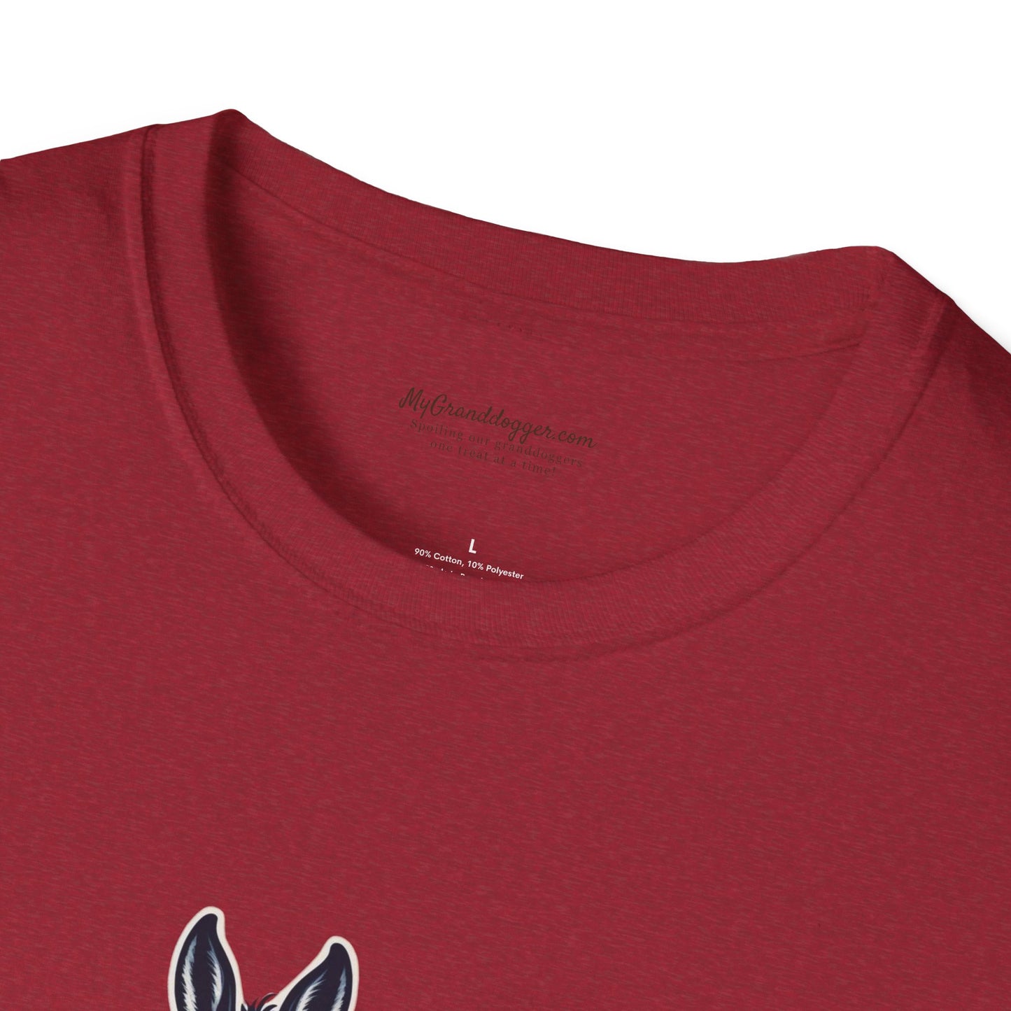 Democrat Donkey I Bite Fascists Unisex T-Shirt - Perfect Gift for Woke Family, Mother's Day, Grandpawrent's Day, Birthday, Casual Wear, Matching Granddogger Shirt Available