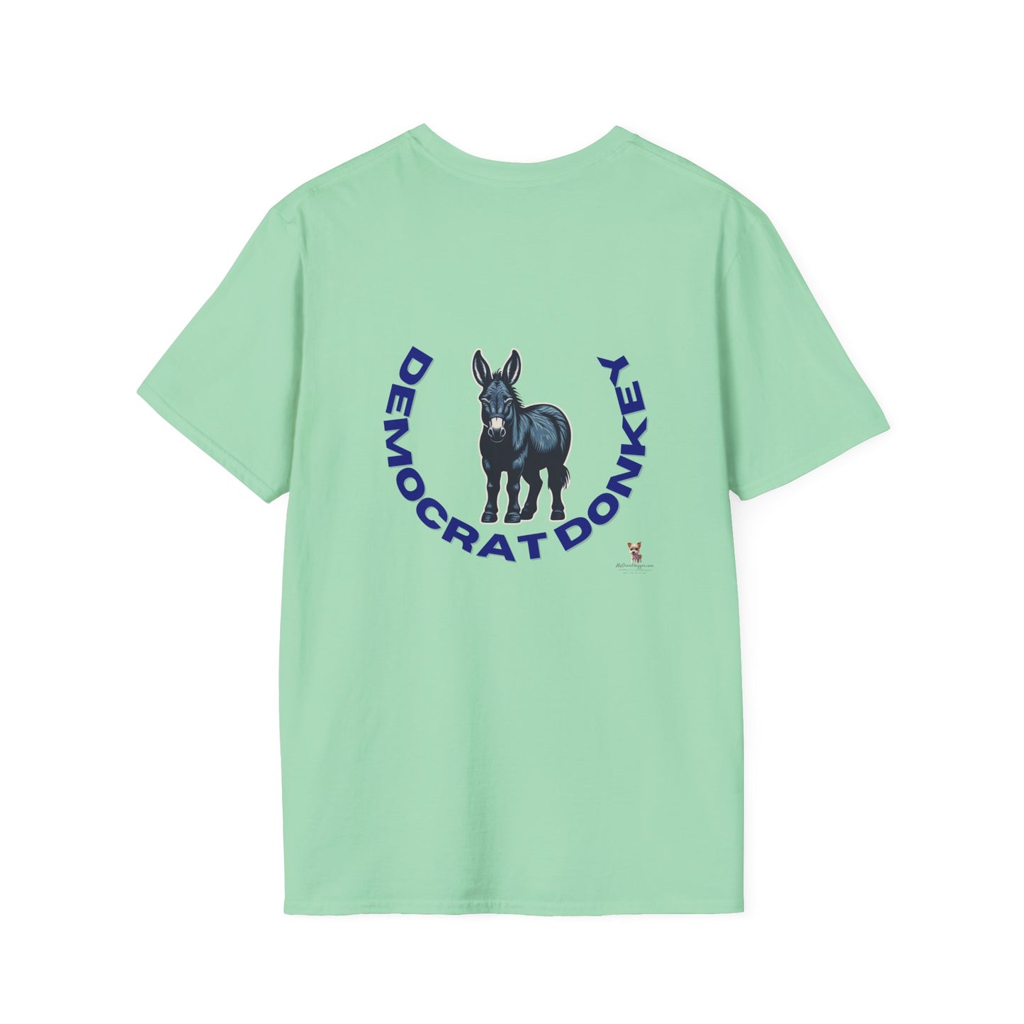 Democrat Donkey- MyGrandogger is Smarter than Your President Unisex T-Shirt - Perfect Gift for Family, Mother's Day, Grandpawrent's Day, Birthday, Casual Wear