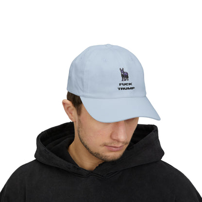 Democrat Donkey Fuck Trump Cap- Light Colors | Perfect Gift for Woke Grandpawrents, Casual Outings, Everyday Wear