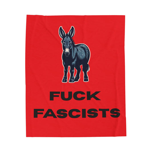 Democrat Donkey Plush Blanket in Black- Customizable Gift for Woke Grandpawrents, Soft Throw for Home, Pet-Themed Decor, Perfect for Birthdays, [...]