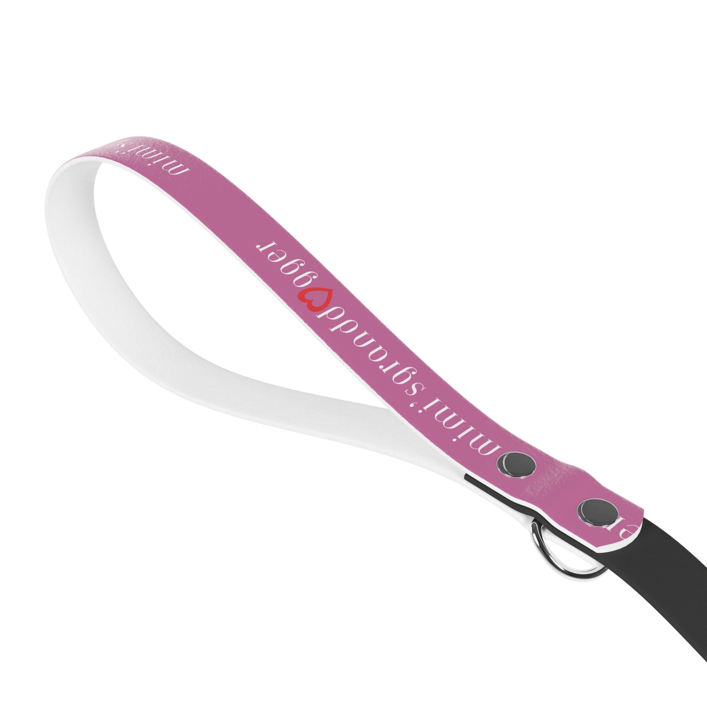 Custom Mimi's Granddogger Pink Pet Leash - Stylish Dog Leash for Pet Lovers, Personalized Grandpawrent Walking Gear, Gifts for Dog Owners, Unique Pet Accessories, [...]