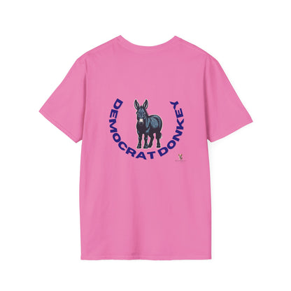 Democrat Donkey- MyGrandogger is Smarter than Your President Unisex T-Shirt - Perfect Gift for Family, Mother's Day, Grandpawrent's Day, Birthday, Casual Wear