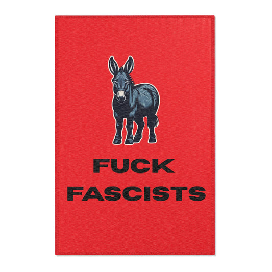 Democrat Donkey Fuck Fascists Area Rugs for Cozy Spaces, Living Room Decor, Home Accent Rugs, Stylish Floor Mats, Gifts for Housewarming