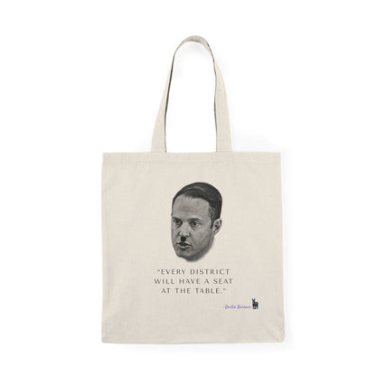 Democrat Donkey feat. Dustin Burrows- Seat at the Table, Eco-Friendly Shopping Bag