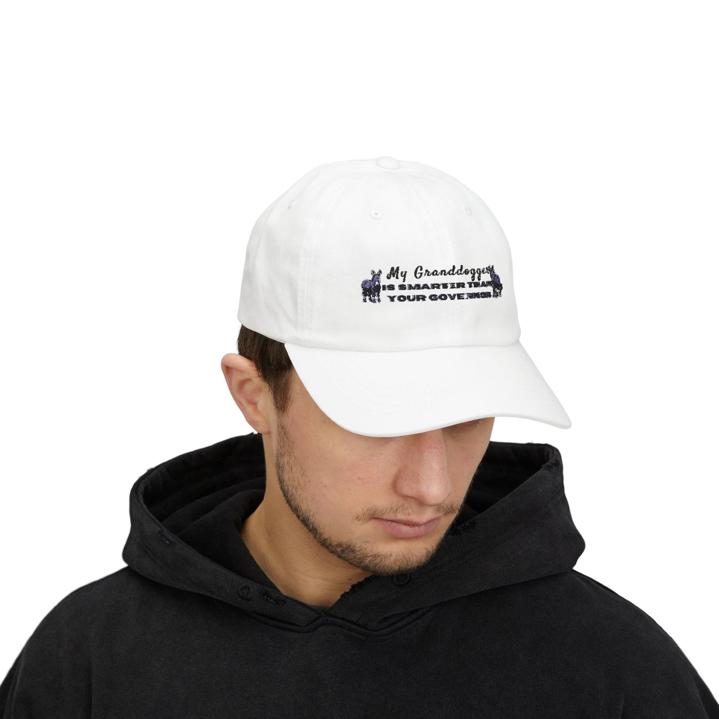 Democrat Donkey My Granddogger is Smarter Than Your Governor Cap- Light Colors | Perfect Gift for Woke Grandpawrents, Casual Outings, Everyday Wear