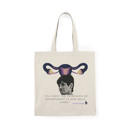 Democrat Donkey Texas State Rep Dr Donna Campbell  Tote Bag, Perfect Gift for Woke Grandpawrents, Eco-Friendly Shopping Bag