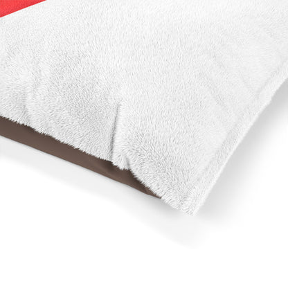 Cozy Pet Bed for Grandpuppies | Gigi's Granddogger Custom White Dog Bed, Soft Pet Cushion, Ideal for Gifts, Home Decor, Pet Lovers